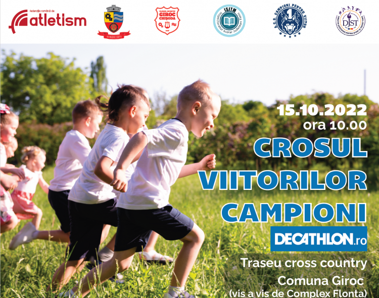 Crosul Viitorilor Campioni în comuna Giroc, Timiș